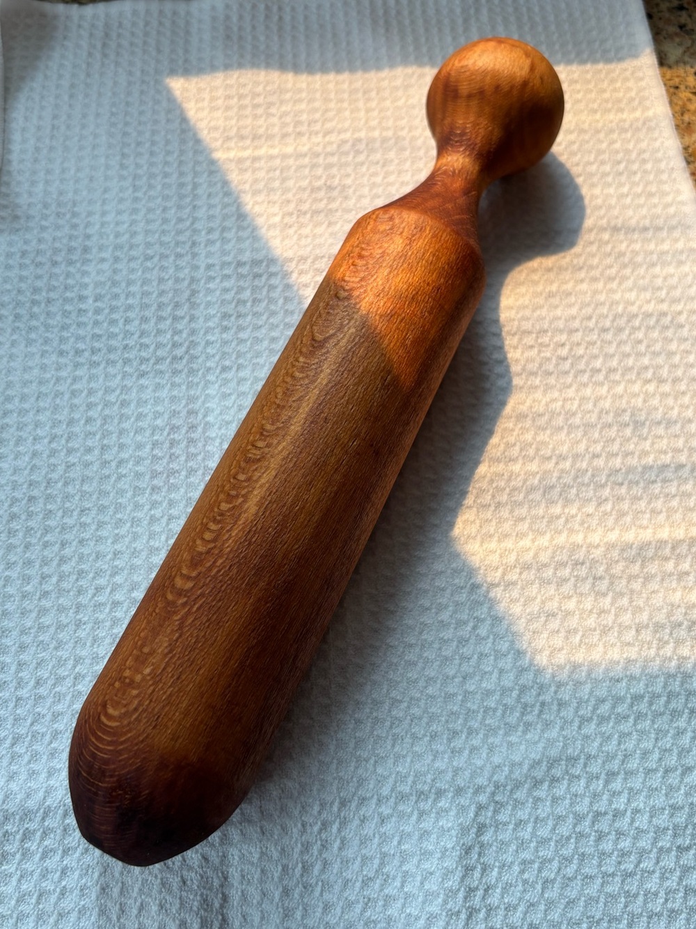 Vintage Farmhouse Style Wooden Pestle